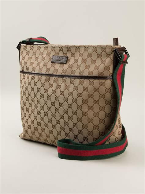 gucci signature crossbody bag.